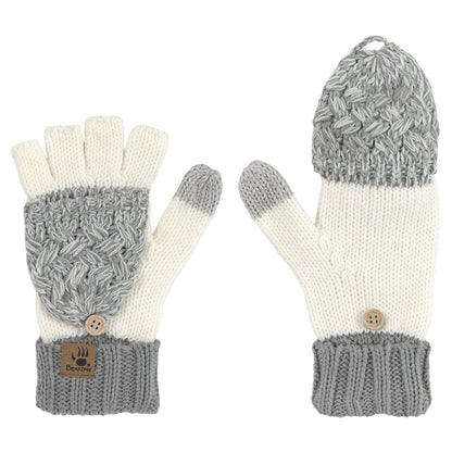 HAT GLOVE SET 2PK LT GREY