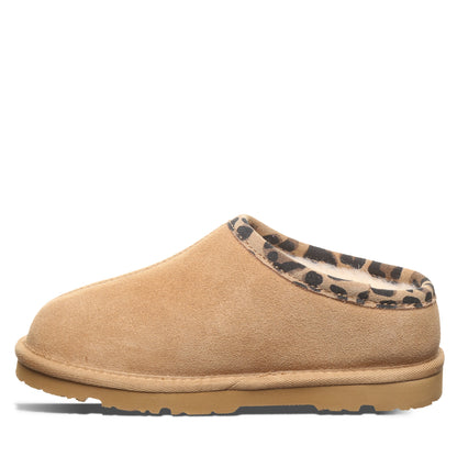 TABITHA YOUTH ICED COFFEE/LEOPARD TRIM