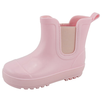 CHELSEA RAIN BOOTS LIGHT PINK GLOSS