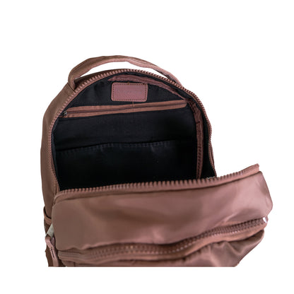 BEARPAW BUNGEE CORD BACKPACK BROWN