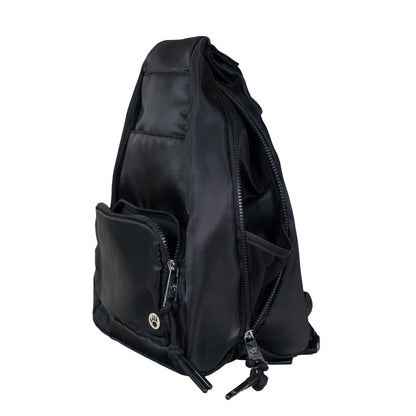 SPORTY CONVERTIBLE BACKPACK/SLING BLACK