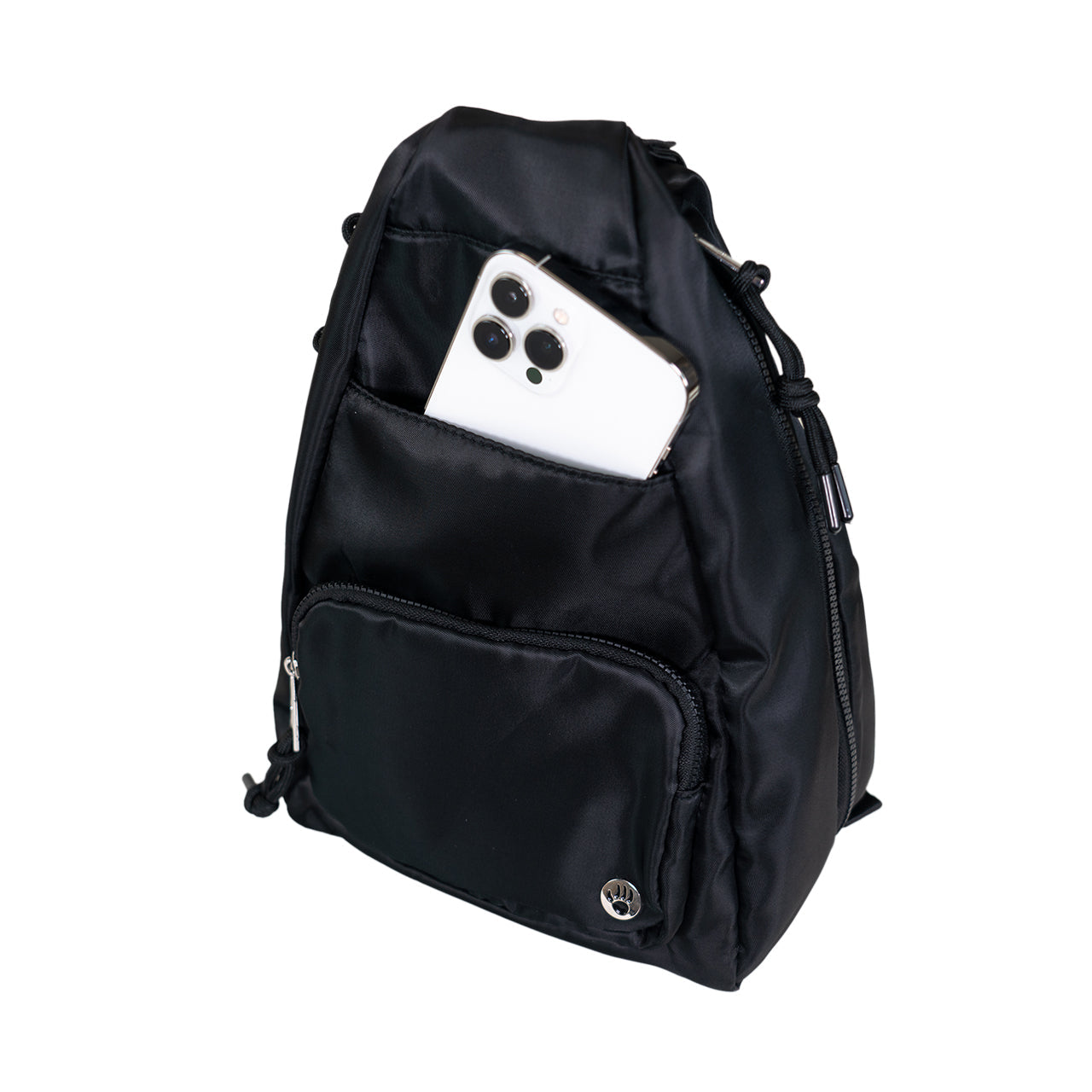 SPORTY CONVERTIBLE BACKPACK/SLING BLACK