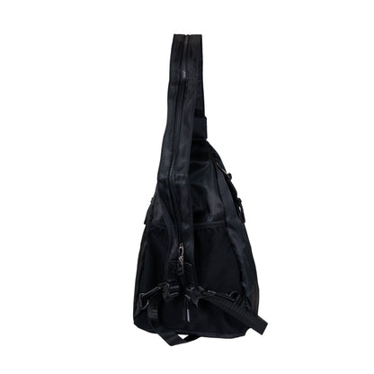 SPORTY CONVERTIBLE BACKPACK/SLING BLACK