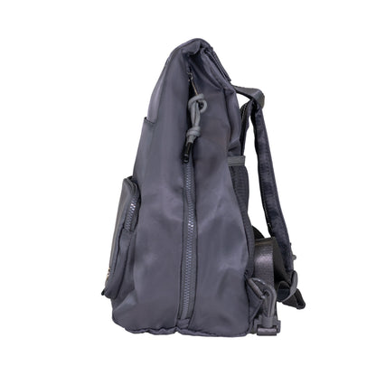 SPORTY CONVERTIBLE BACKPACK/SLING DARK GRAY