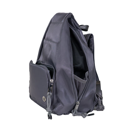 SPORTY CONVERTIBLE BACKPACK/SLING DARK GRAY
